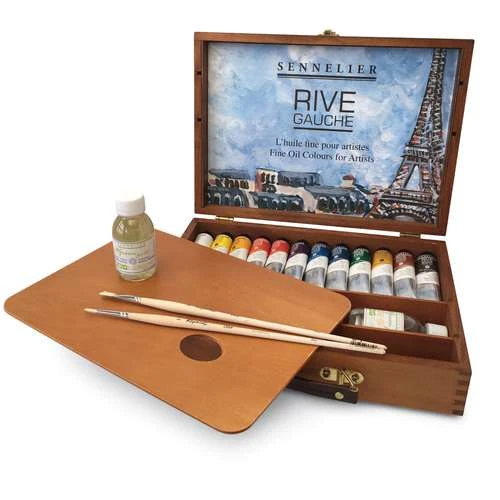 Sennelier Rive Gauche Fine Oil Set 1 Sennelier Rive Gauche Fine Oil Set