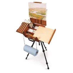 Sienna Pochade All-in-One Wooden Box -Painting Tool Store SiennaPochadeAll in OneWoodenBox 5