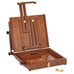 Sienna Pochade Wooden Box 6 Sienna Pochade Wooden Box -Painting Tool Store SiennaPochadeWoodenBox 2