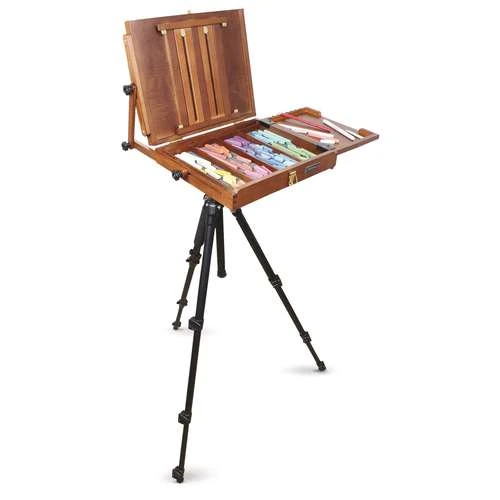 Sienna Pochade Wooden Special Pastel Box 2 Sienna Pochade Wooden Special Pastel Box - Image 2