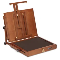 Sienna Pochade Wooden Special Pastel Box 11 Sienna Pochade Wooden Special Pastel Box -Painting Tool Store SiennaPochadeWoodenSpecialPastelBox 5