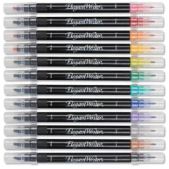 Speedball Elegant Writer Calligraphy Double-Tipped Marker Set