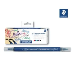 Staedtler 5 Calligraphy Marker Set -Painting Tool Store Staedtler5CalligraphyMarkerSet 4