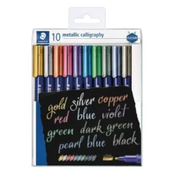 Staedtler Metallic Calligraphy Marker Set