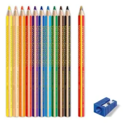 Staedtler Noris Jumbo Coloured Pencil Bonus Pack 128 -Painting Tool Store StaedtlerNorisJumboColouredPencilBonusPack128 4