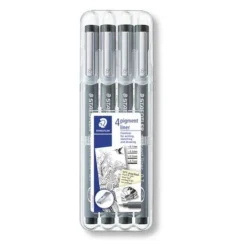 Staedtler Pigment Liner 308 Pen Set Of 4 Pens -Painting Tool Store StaedtlerPigmentLiner308PenSetof4Pens 4