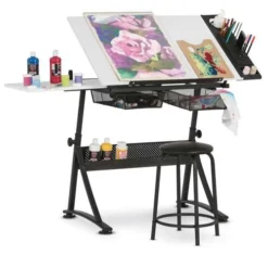 Studio Designs Fusion Craft Centre Drafting Table -Painting Tool Store StudioDesignsFusionCraftCentreDraftingTable 2