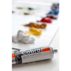 Talens | COBRA Water-mixable — Artist Oil Paint ○ Gift Set -Painting Tool Store Talens7CCOBRAwater mixableE28094ArtistoilpaintE2978Bgiftset 4