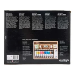 Talens | Van Gogh Oil Colour — Basic 10-case -Painting Tool Store Talens7CvanGoghoilcolourE28094Basic10 case 5