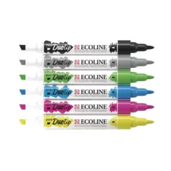 Talens Ecoline Duotip Marker Basic Sets -Painting Tool Store TalensEcolineDuotipMarkerBasicSets 3