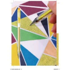 Uni-Ball Signo UM120SP Glitter 8 Gel Pen Set -Painting Tool Store Uni BallSignoUM120SPGlitter8GelPenSet 2