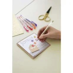 Uni-Ball Signo UM120SP Glitter 8 Gel Pen Set -Painting Tool Store Uni BallSignoUM120SPGlitter8GelPenSet 4