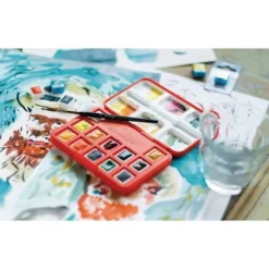 Van Gogh | Watercolour Pocket Box Special Edition — 12 Half Pans -Painting Tool Store VanGogh7CWatercolourPocketBoxspecialeditionE2809412halfpans 3