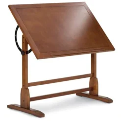 Vintage Studio Design Wooden Drawing Table