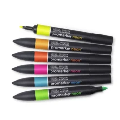 Winsor & Newton BrushMarker Fluorescent Set 5 Winsor & Newton BrushMarker Fluorescent Set -Painting Tool Store Winsor26amp3BNewtonBrushMarkerFluorescentSet 2