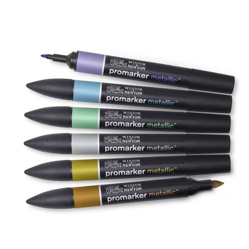 Winsor & Newton BrushMarker Metallic Set 3 Winsor & Newton BrushMarker Metallic Set - Image 3