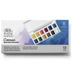 Winsor & Newton Cotman Pocket Watercolour Box -Painting Tool Store Winsor26amp3BNewtonCotmanPocketWatercolourBox 2