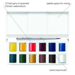 Winsor & Newton Cotman Pocket Watercolour Box -Painting Tool Store Winsor26amp3BNewtonCotmanPocketWatercolourBox 4