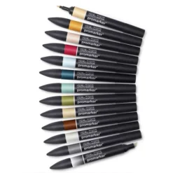 Winsor & Newton Promarker 12 Manga Pen Sets -Painting Tool Store Winsor26amp3BNewtonPromarker12MangaPenSets 3