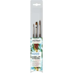 Da Vinci | COLINEO Gouache Brush Set Series 4202 — 3 Brushes