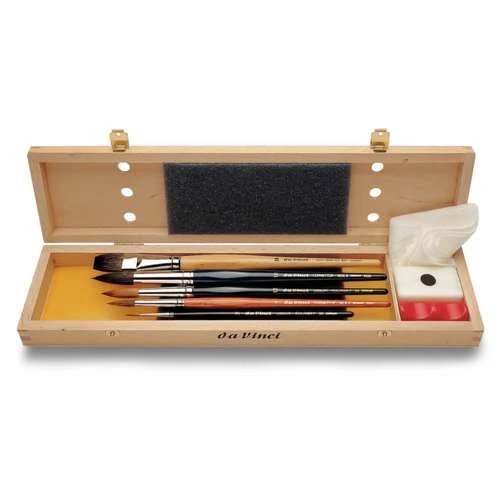 Da Vinci | WATERCOLOUR 5240 — 5 Brush Gift Box 1 Da Vinci | WATERCOLOUR 5240 — 5 Brush Gift Box