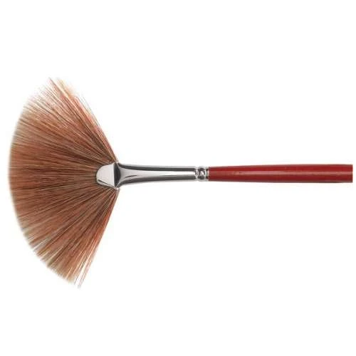 Da Vinci Ox Hair Fan Brush Series 406 2 Da Vinci Ox Hair Fan Brush Series 406 - Image 2